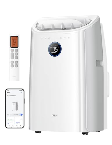Portable Air Conditioner 12000 BTU Smart 3-in-1 AC Unit with Dehumidifier