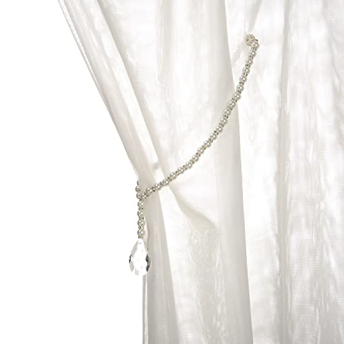 Magnetic Crystal Beaded Curtain Tiebacks - Luxury Decorative Holdbacks