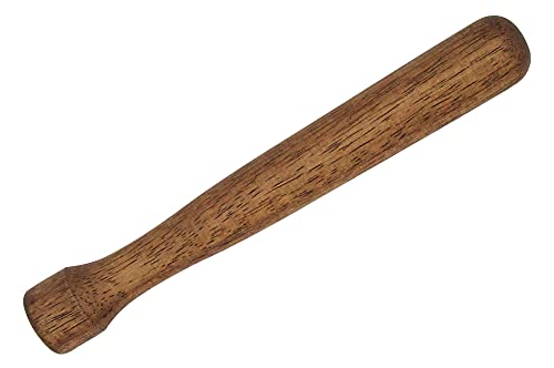 Wooden Cocktail Muddler - Food-Safe Walnut Bar Tool for Mojito & More