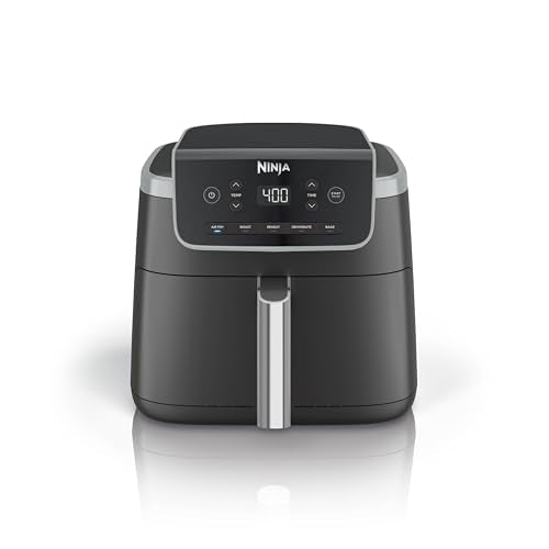 5-in-1 Air Fryer Pro 5 Qt, 1750W Countertop Electric Cooker - Grey
