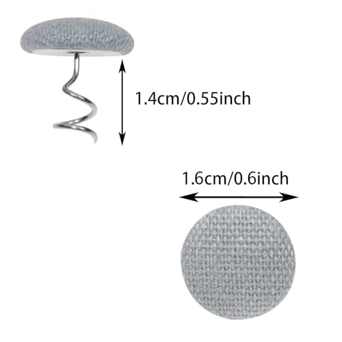 Upholstery Twist Pins for Slipcovers & Bedskirts - Pack of 12