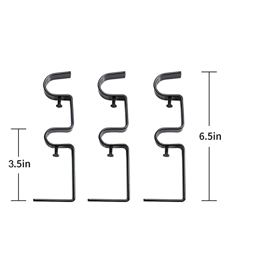 1-Inch Double Window Curtain Rod Set, 84-120 Inch, Renaissance Gold Bird Finials
