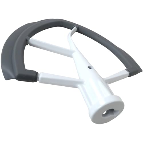 Flex Edge Beater for 5.5 Quart Stand Mixers with Silicone Scraper Blade
