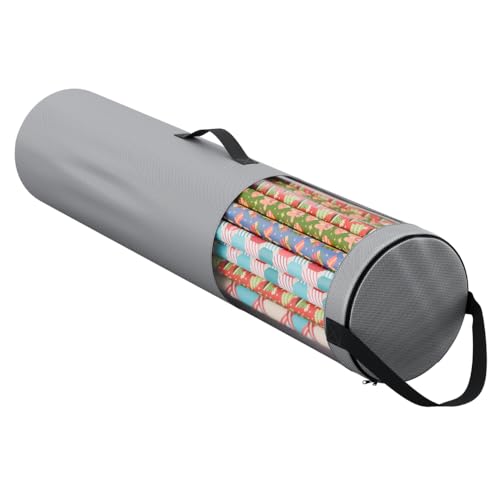 Wrapping Paper Storage Bag 42-Inch Under Bed Gift Wrap Organizer