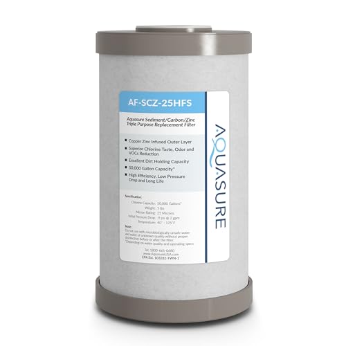 Fortitude V2 Whole House Sediment Carbon & Zinc Water Replacement Filter