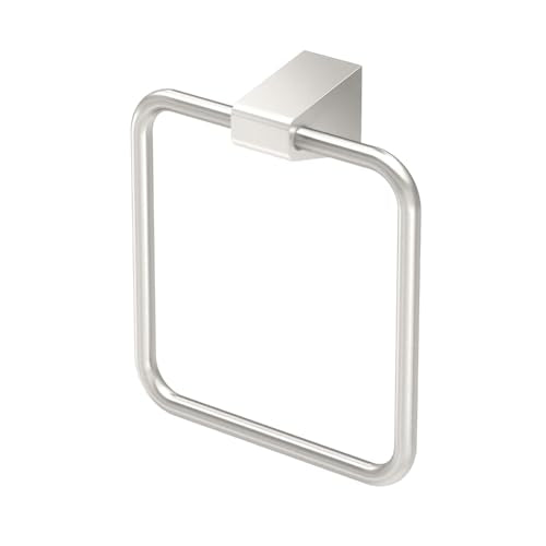 Gatco 5662 A-Line Towel Ring, Satin Nickel