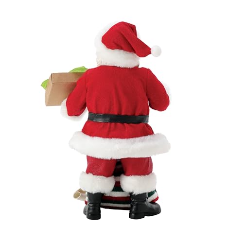 Department 56 Santa Figurine - Bon Appetit Collection, 10.5 Inch Holiday Decor