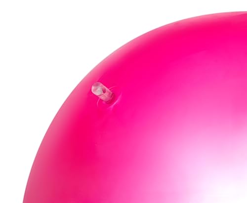 Pink Inflatable Decor Balls 22-inch - Large Outdoor Christmas & Party Ornaments, Reusable Garden & Wedding Decorations