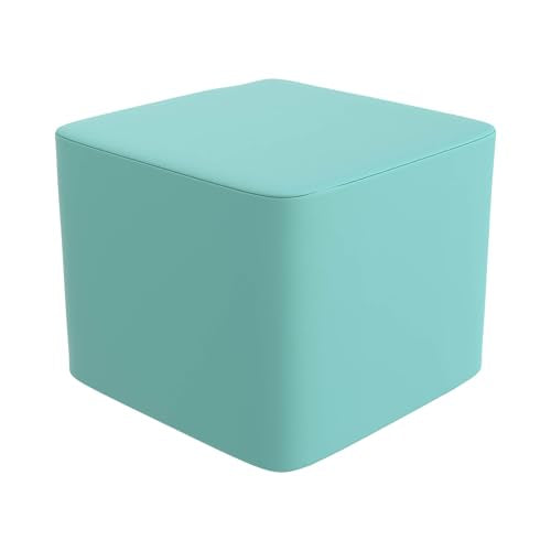 3-in-1 Modular Kids Foam Chair and Footstool - Aqua Water-Resistant