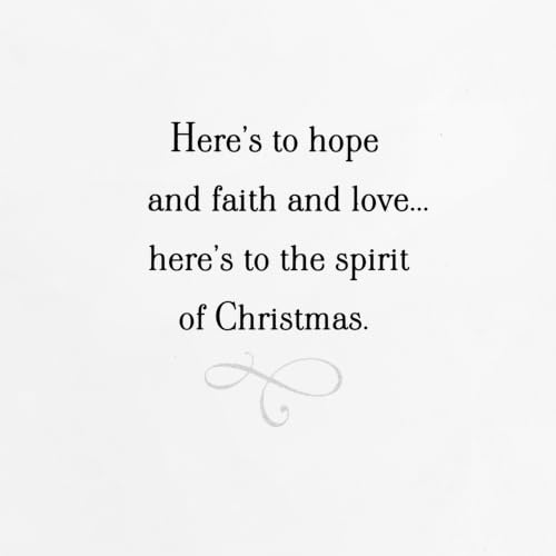 Hallmark Rustic Christmas Cards with Envelopes, 40-Pack - Barn Door Wreath Design