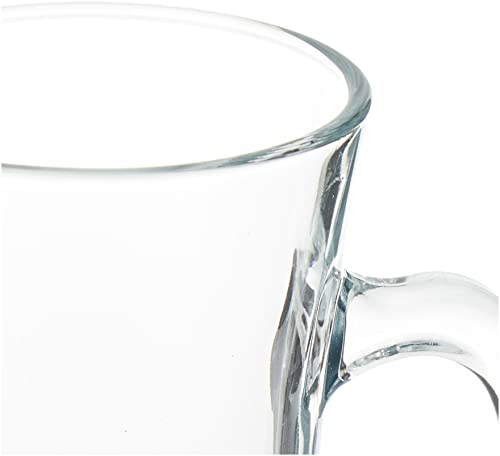 Pasabahçe Set of 2 Irish Coffee Glass Cups - Elegant Drinkware for Coffee & Espresso