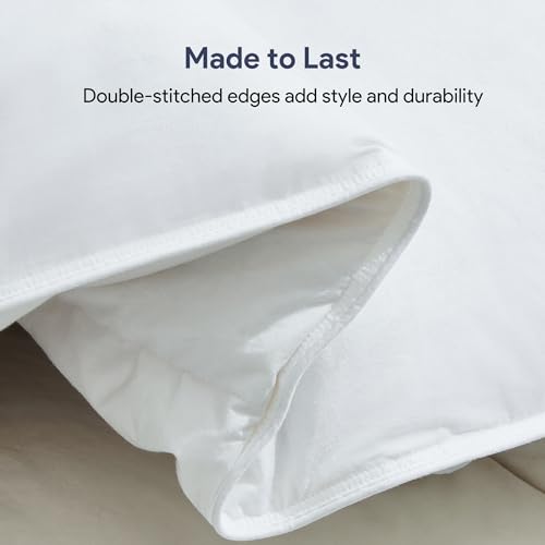 Maple&Stone Queen Feather Down Comforter - All-Season Duvet Insert