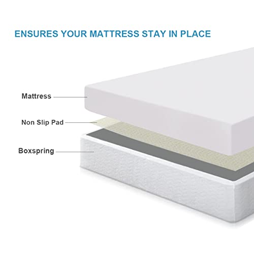 Non-Slip Mattress Gripper and Area Rug Pad - Full Size 51" x 72"