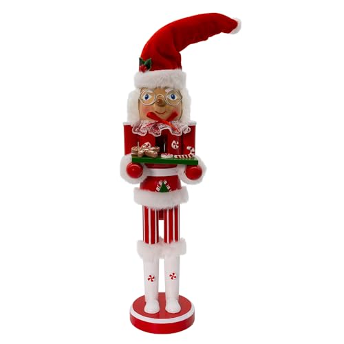 Kurt Adler 15-Inch Wooden Mrs. Claus Nutcracker