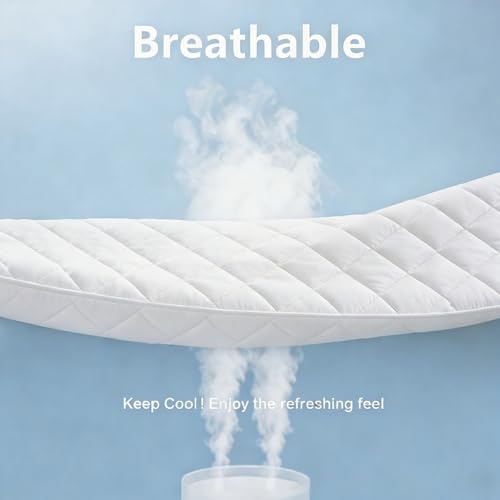 Twin XL Waterproof Mattress Protector with Deep Pocket - 18 Inch