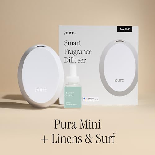 Smart Mini Fragrance Diffuser with App Control and Scent Refill