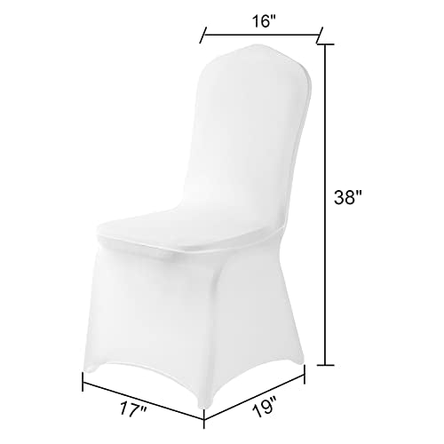 Stretch Removable Chair Covers - 25PCS Washable Protector for Events