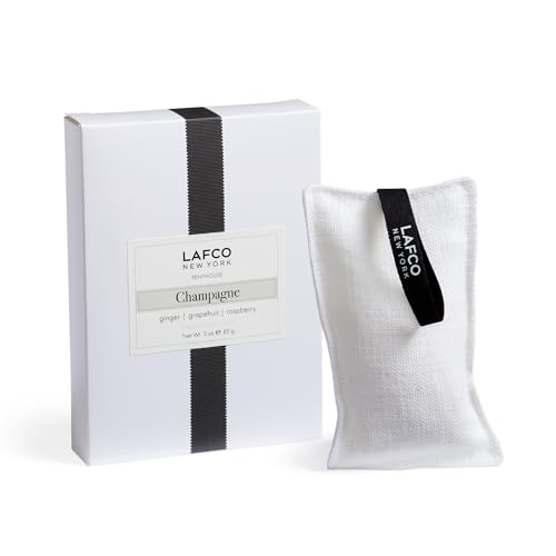 Champagne Scented Linen Sachet - Long-Lasting Closet and Drawer Freshener