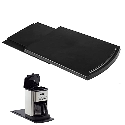 Sliding Appliance Tray for Coffee Maker, Air Fryer, and Stand Mixer