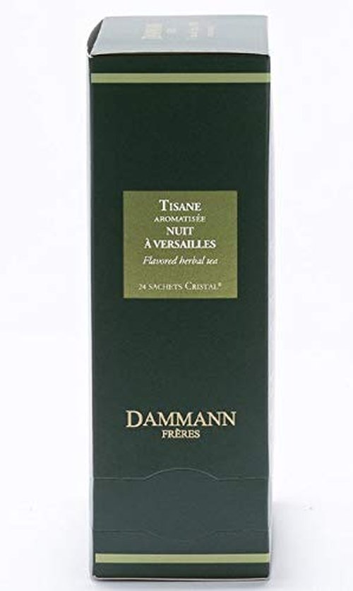 DAMMANN FRERES - Nuit à Versailles - 24 wrapped crystal envelopped tea bags