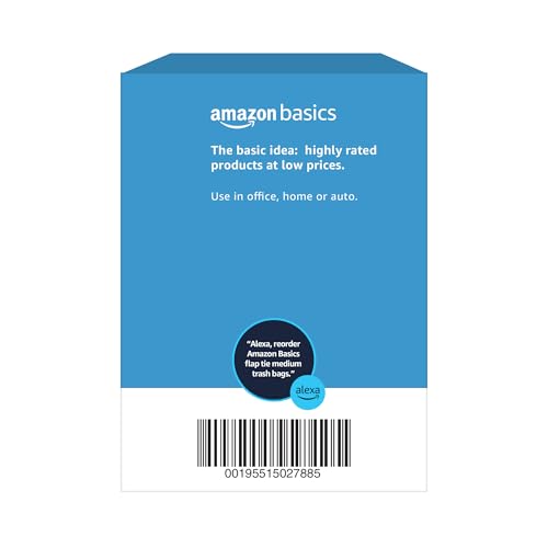8 Gallon Flap Tie Kitchen & Office Trash Bags, Fresh Scent - 80 Pack