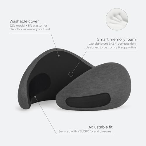 Ostrichpillow Go Memory Foam Travel Pillow - 360° Ergonomic Neck Support