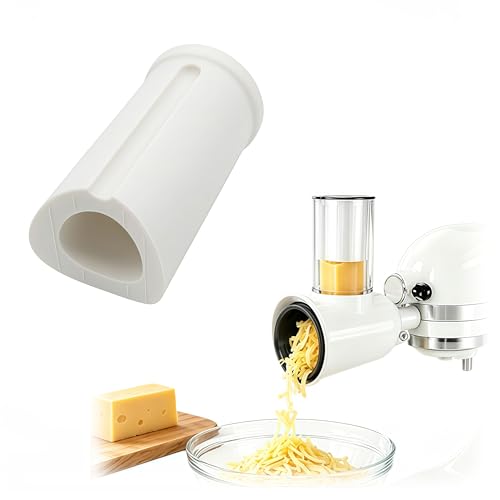 Stand Mixer Food Pusher for Slicer and Shredder Attachment