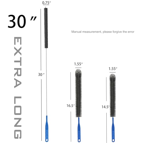Flexible Long Drain Cleaning Brush, Bendable Hair Clog Remover Tool