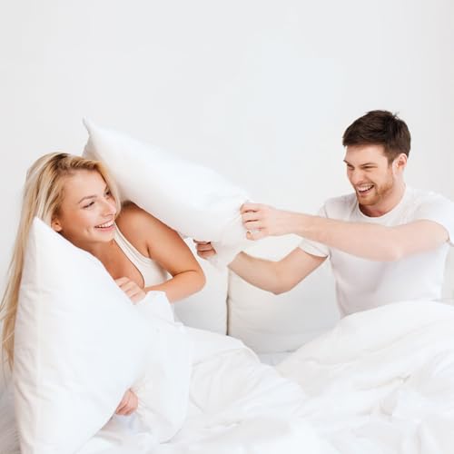 12x20 Throw Pillow Inserts Set of 2 - 100% Cotton Cover Pillow Forms