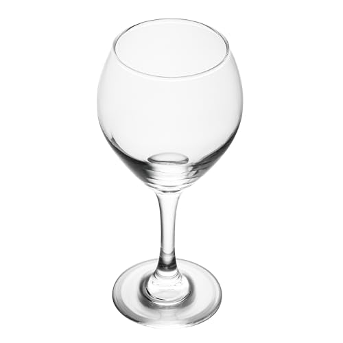 Restaurantware Vetri 10.75oz All Purpose Wine Glasses Set of 6 - Red & White, Dishwasher Safe, Long Stem, Lead-Free