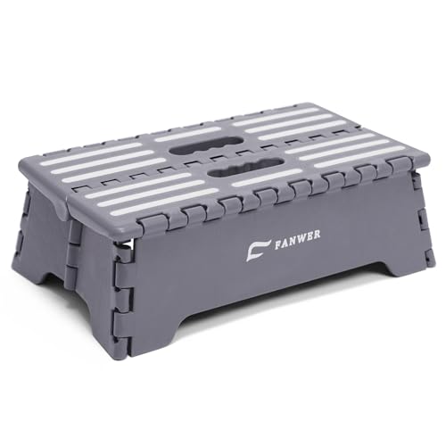 5-Inch Portable Folding Step Stool - Lightweight & Stable 300lb Capacity