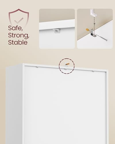 4-Compartment Cube Bookcase, Minimalist Open Storage Shelf in White