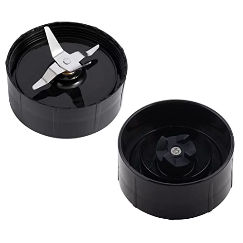 2-Pack Stainless Steel Cross Blade Replacement for Personal Blenders