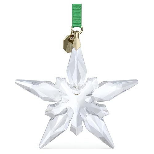 2025 Annual Edition Star Ornament with Green Ribbon and Gold-Tone Accents