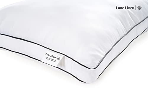 Standard Size Bed Pillows Set of 2 - Soft & Cooling Comfort