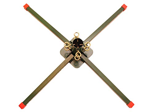 Heavy-Duty Welded Steel Artificial Christmas Tree Stand for 9-14 ft Trees