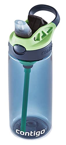 Kids Spill-Proof Water Bottle with Pop-Up Straw and Easy-Clean Lid