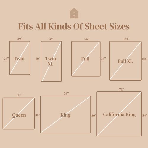 Criss-Cross Bed Sheet Holders - 2 PCS Black Mattress Straps