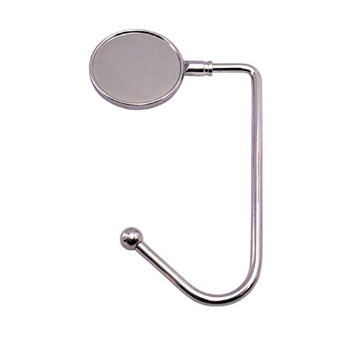 Metal Mantel Stocking Hanger and Purse Hook Holder - Set of 6