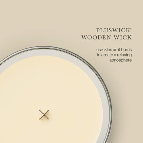 Café Sweets Crackling Wooden Wick Candle - 9.7 oz Medium Hourglass