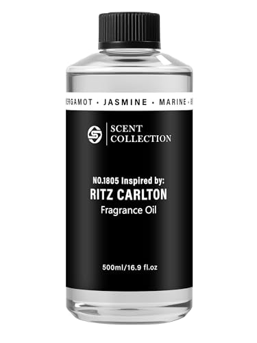 Luxury Hotel Fragrance Oil Refill - 500ml (16.9 fl oz) for Diffusers & HVAC