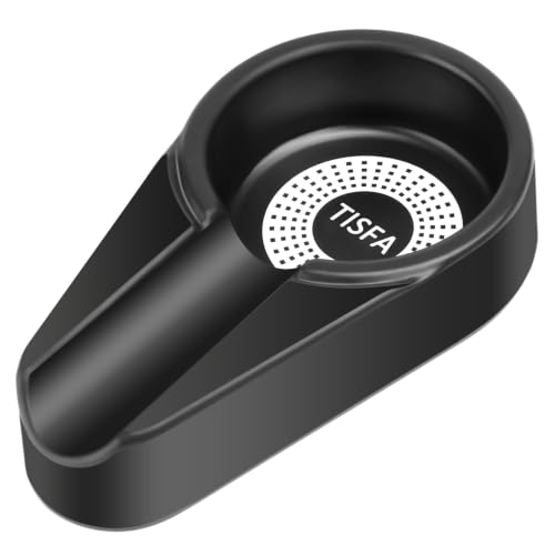 Portable Cigar Ashtray, Lightweight Melamine Drop-Shaped Holder for Indoor Outdoor