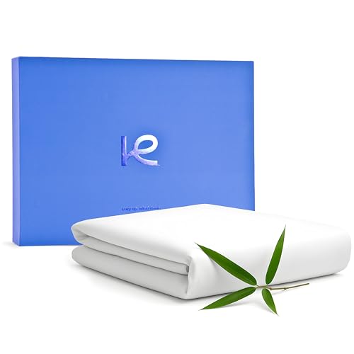 King Size Flat Sheet - 100% Organic Viscose Bamboo Cooling Top Sheet