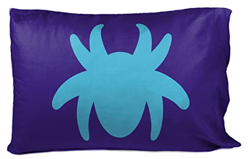 Superhero Character Kids Pillowcase, Soft Microfiber Standard 20 x 30 Inches