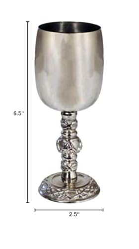 8oz Stainless Steel Chalice - Minimalist Ceremonial Goblet