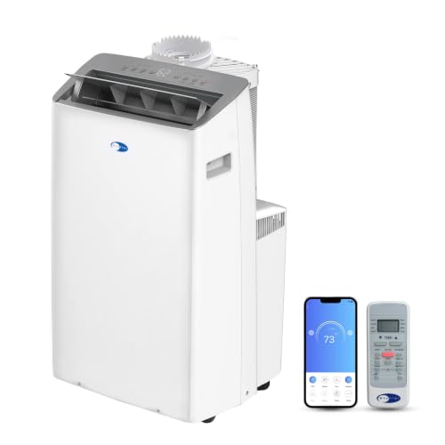 Portable Air Conditioner Inverter 14000 BTU Smart Wi-Fi with Dehumidifier