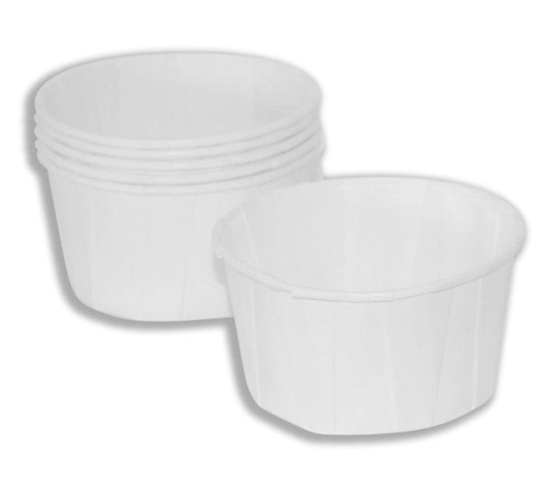 JA Kitchens 4 oz, Paper Souffle Portion Cups, Value set of 500