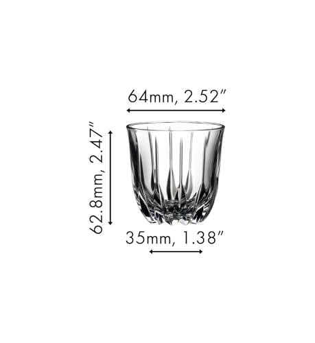Riedel Coffee Glass - Drink Specific Cup for Cocktails & Espresso - Set of 2
