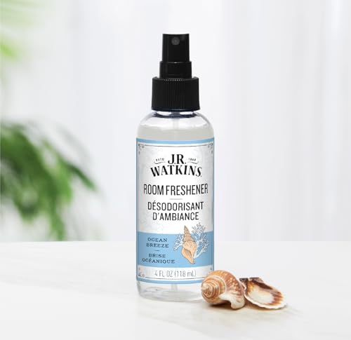 Ocean Breeze Room Freshener Spray - Plant-Based Odor Neutralizer 4 Fl Oz