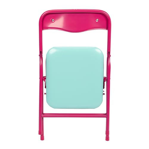 Kids Folding Activity Table and 2-Chair Set for Toddlers